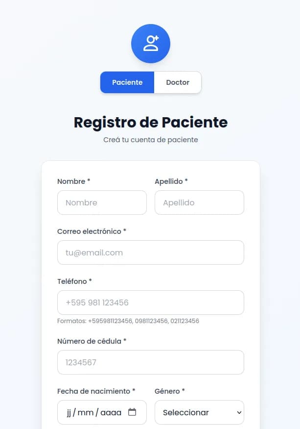 Creá tu cuenta